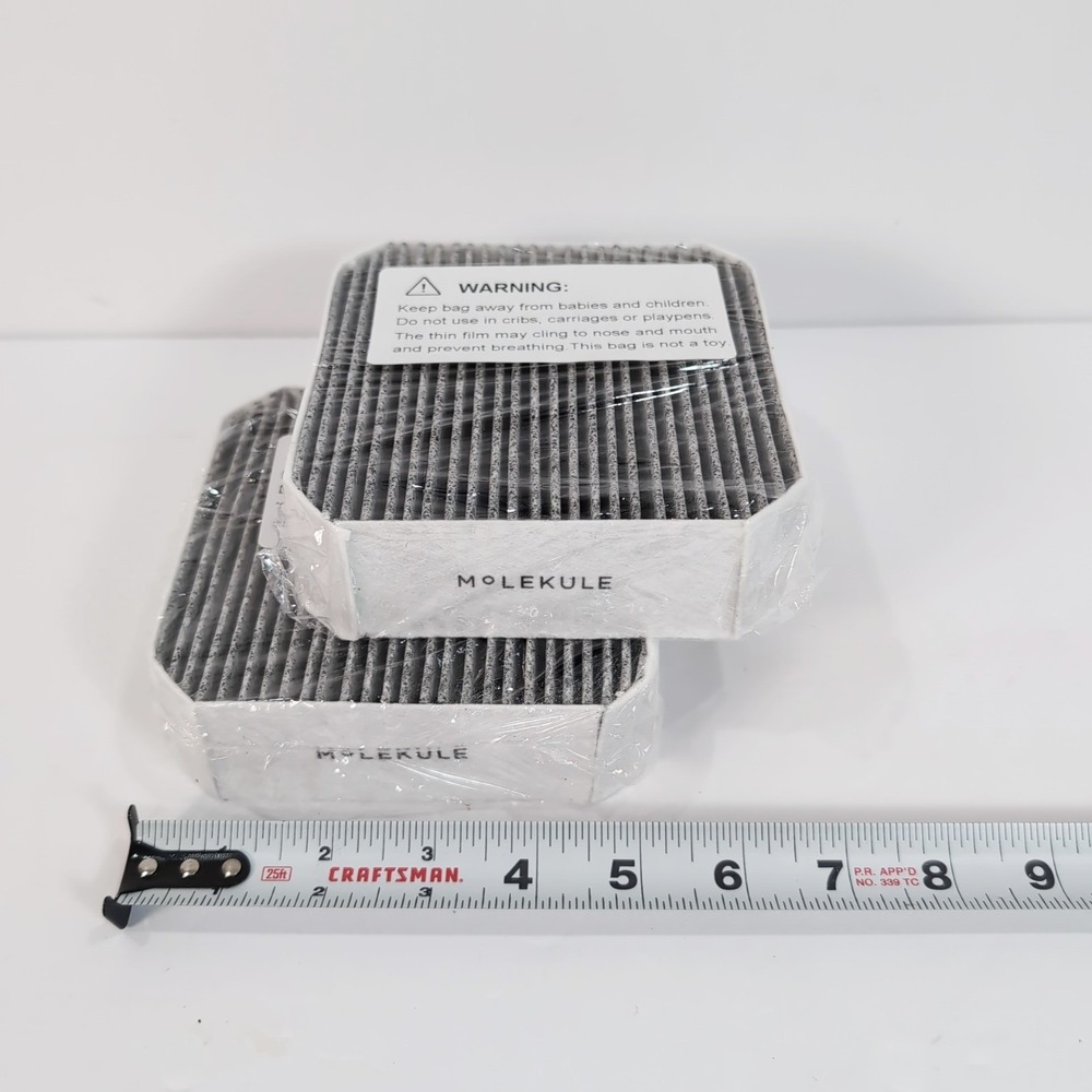 OEM Molekule Pre-Filter Replacement, Air Large Room Gen 2.2 Sealed (2 Filters)
